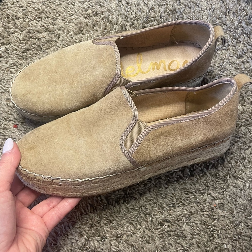 Sam Edelman platform slip on shoes size 7.5